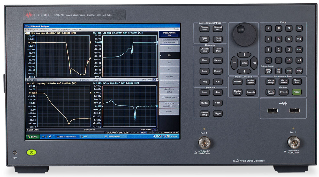 是德科技 E5063A ENA 系列网络分析仪